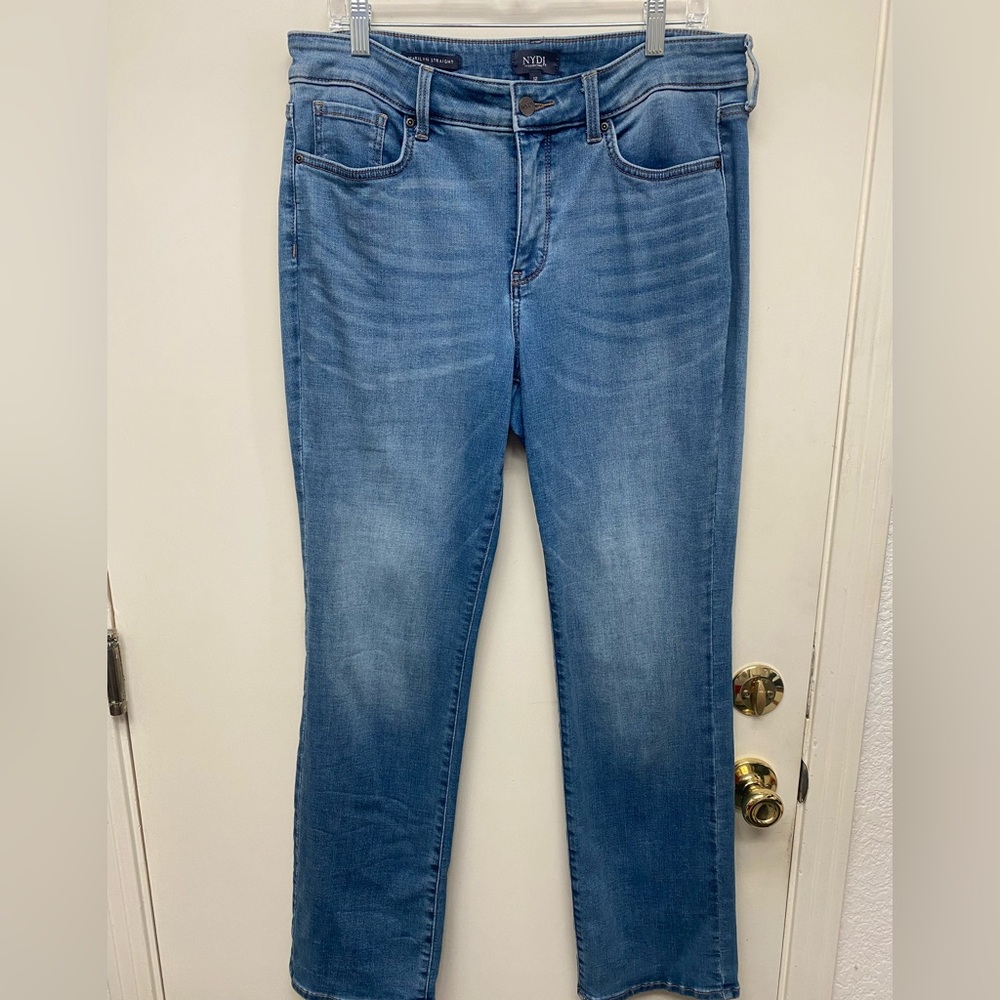 NYDJ Marilyn Straight Jeans